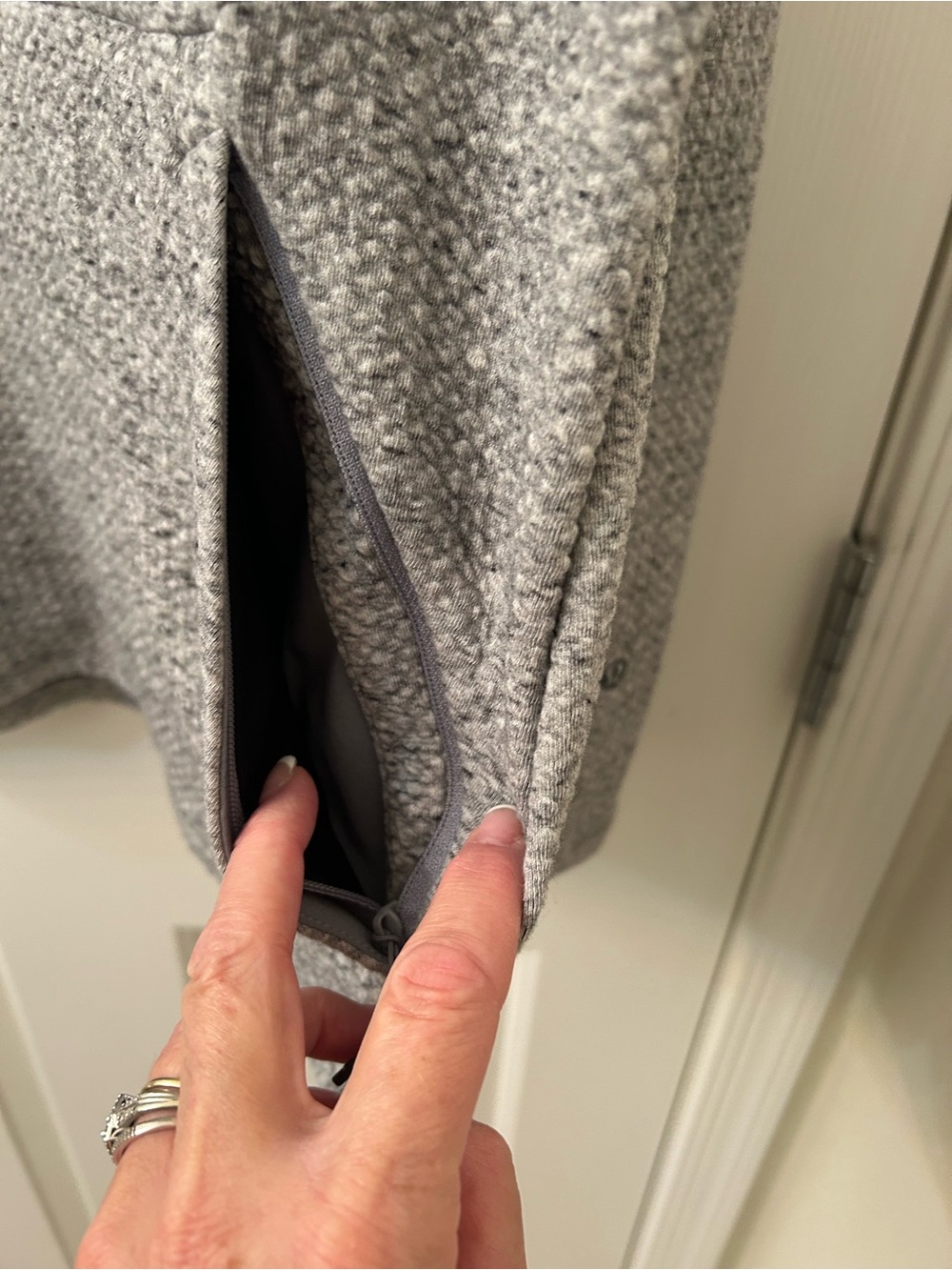 lululemon athletica Men's Hoodie- Heather Gray - Picture 5 of 10